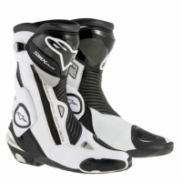 アルパインスターズ SMX PLUS EU 44/JP 28.5 白/黒 Alpinestars SMX Plus Boot - Black/White - Module Moto
